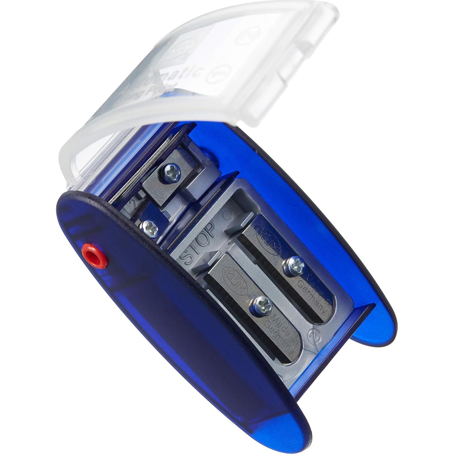 Sacapuntas Automático KUM 1053121 Punta Larga Azul