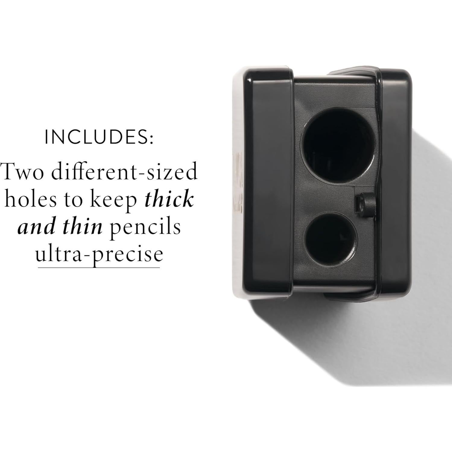 Afilador de Lápiz Cosmético 2 en 1 Laura Geller - Negro