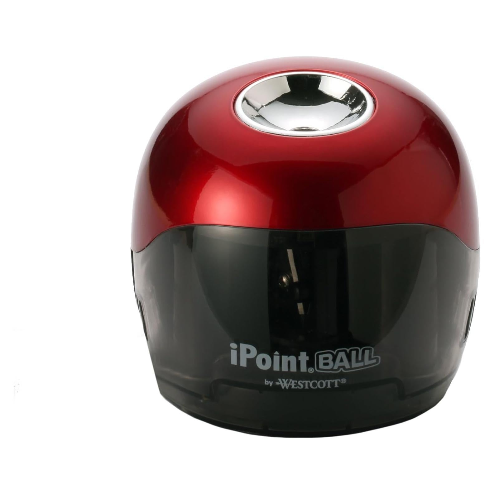 Sacapuntas eléctrico Westcott iPoint Ball rojo compacto