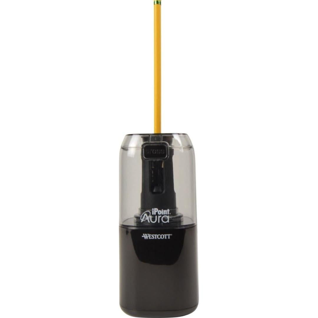 Sacapuntas Eléctrico Westcott iPoint Aura Titanio Negro