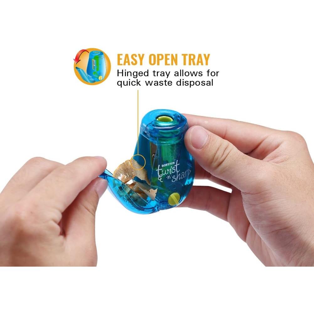 Sacapuntas Bostitch Twist-n-Sharp 2-Pack para Niños