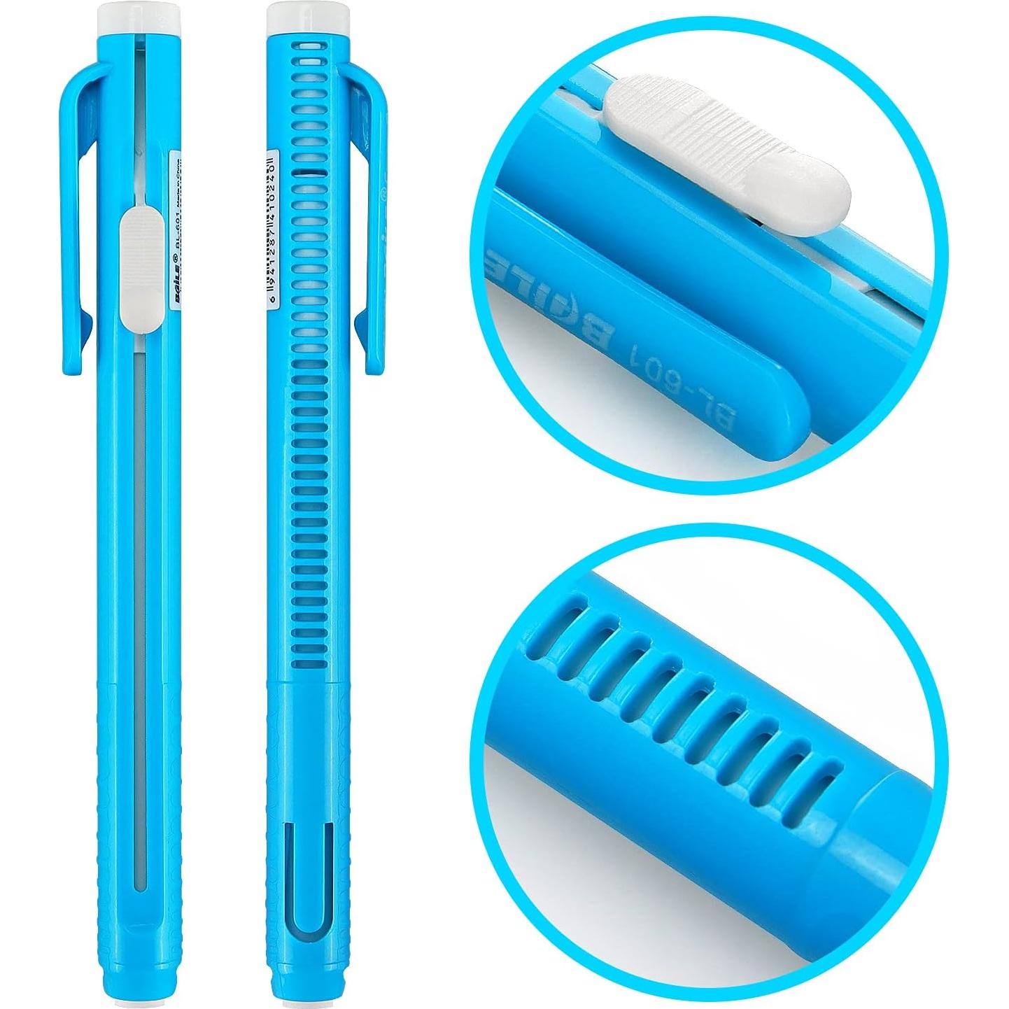 Borradores Mecánicos Retráctiles Hutou - Paquete de 4 Colores