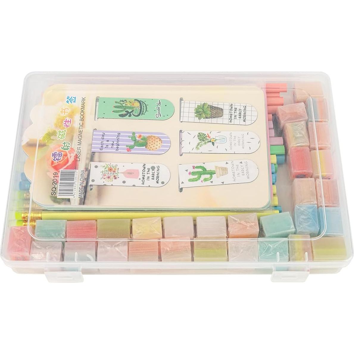 Juego de Papelería 90 Piezas Yuechen - Borradores y Lápices