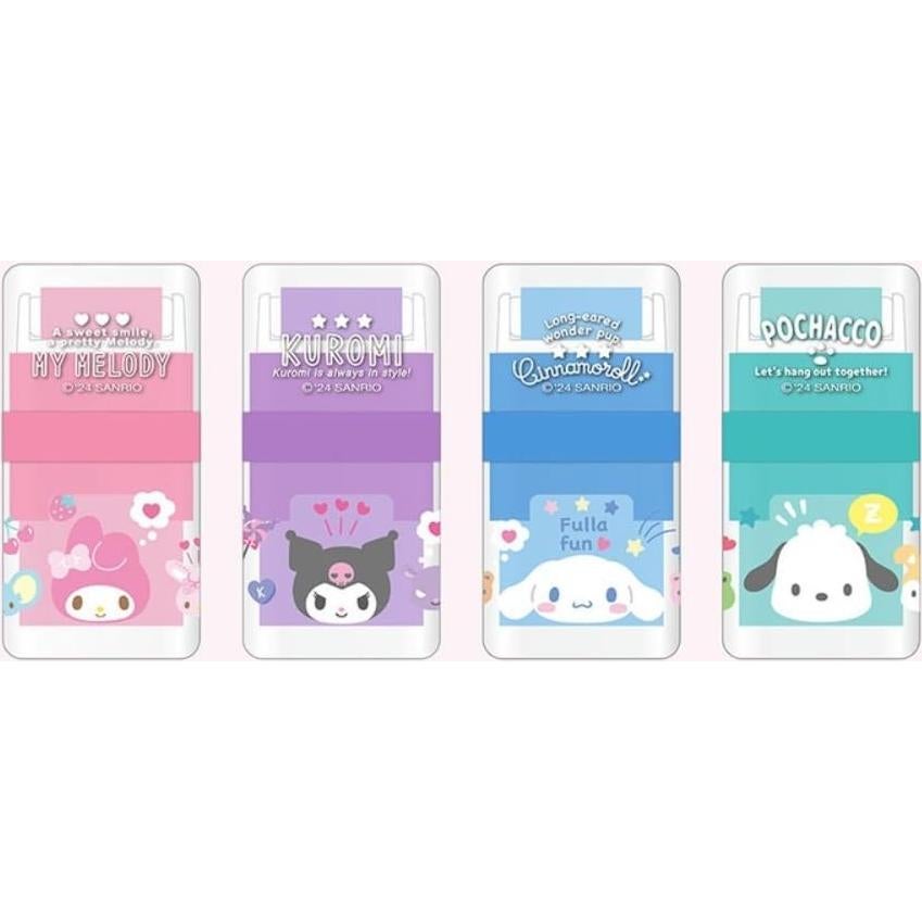 Conjunto de Borradores de Lápiz Genérico Multicolor 4 Piezas