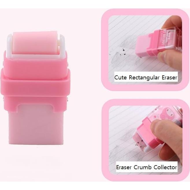 Conjunto de Borradores de Lápiz Genérico Multicolor 4 Piezas