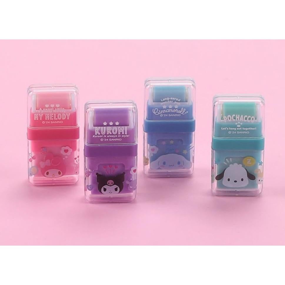 Conjunto de Borradores de Lápiz Genérico Multicolor 4 Piezas