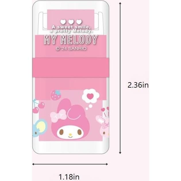 Conjunto de Borradores de Lápiz Genérico Multicolor 4 Piezas