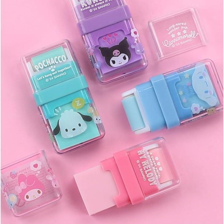 Conjunto de Borradores de Lápiz Genérico Multicolor 4 Piezas