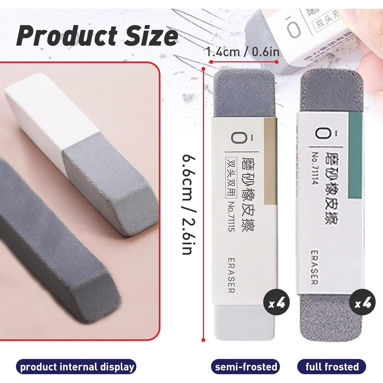 Set de 8 Gomas de Arena Foycow - Borrado Eficiente para Tinta y Lápiz