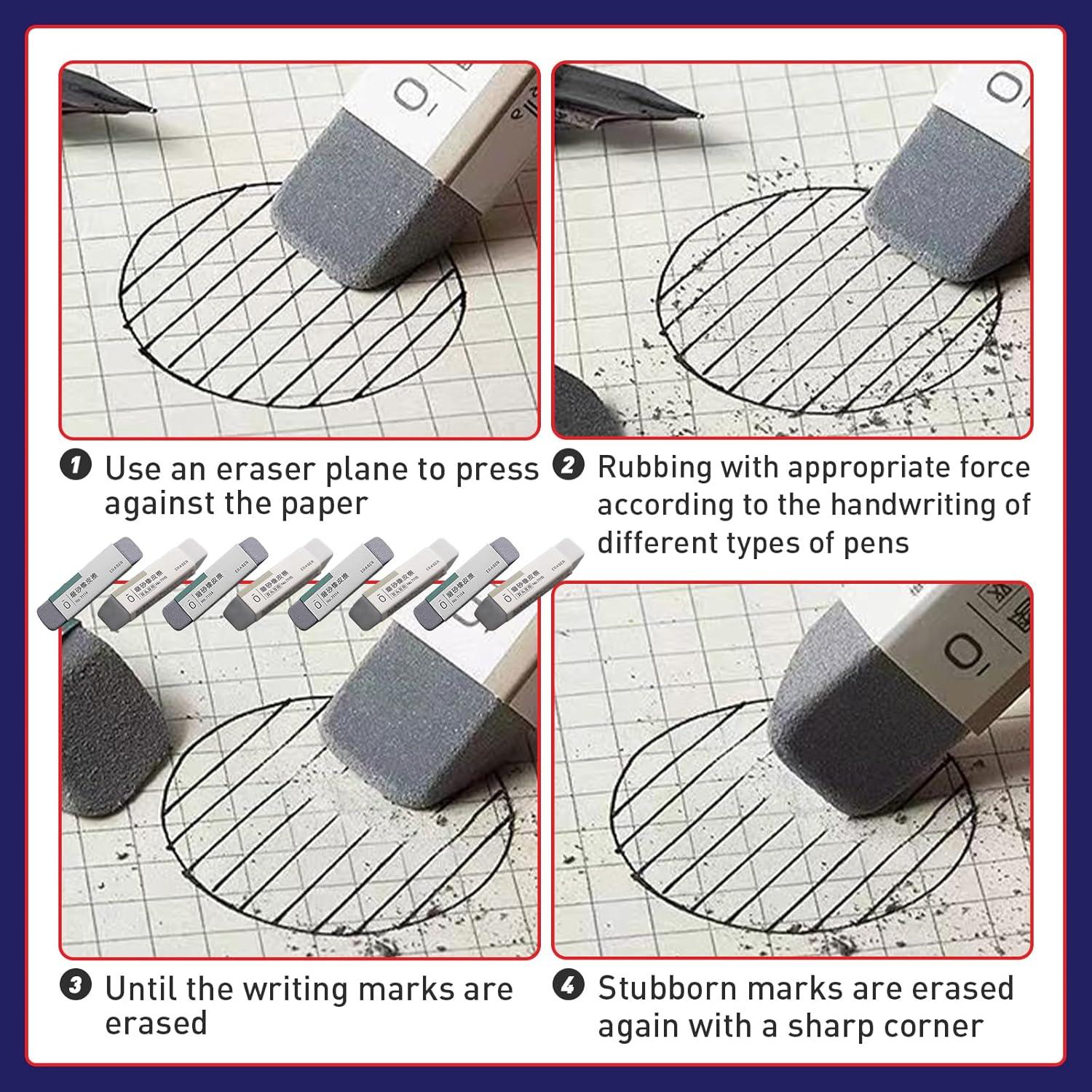Set de 8 Gomas de Arena Foycow - Borrado Eficiente para Tinta y Lápiz