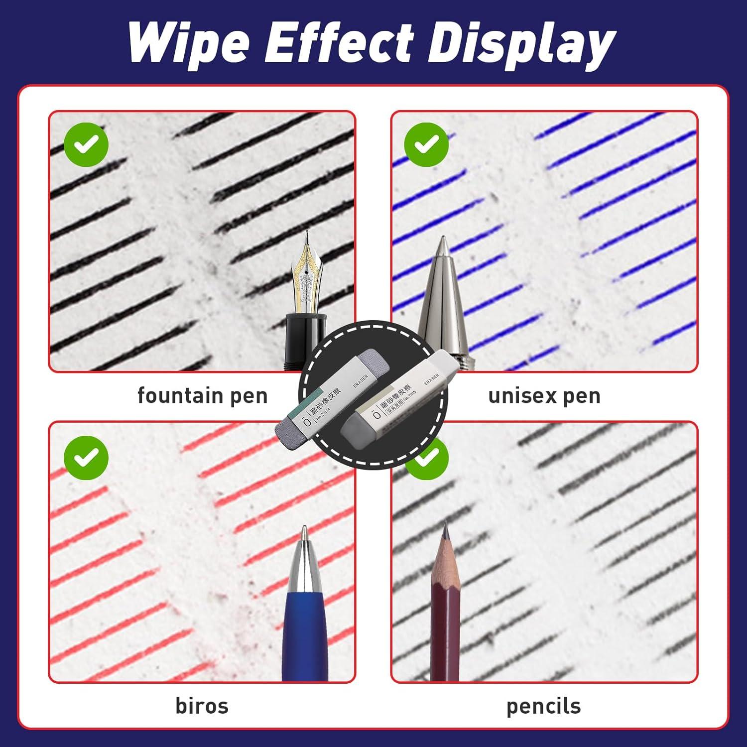 Set de 8 Gomas de Arena Foycow - Borrado Eficiente para Tinta y Lápiz