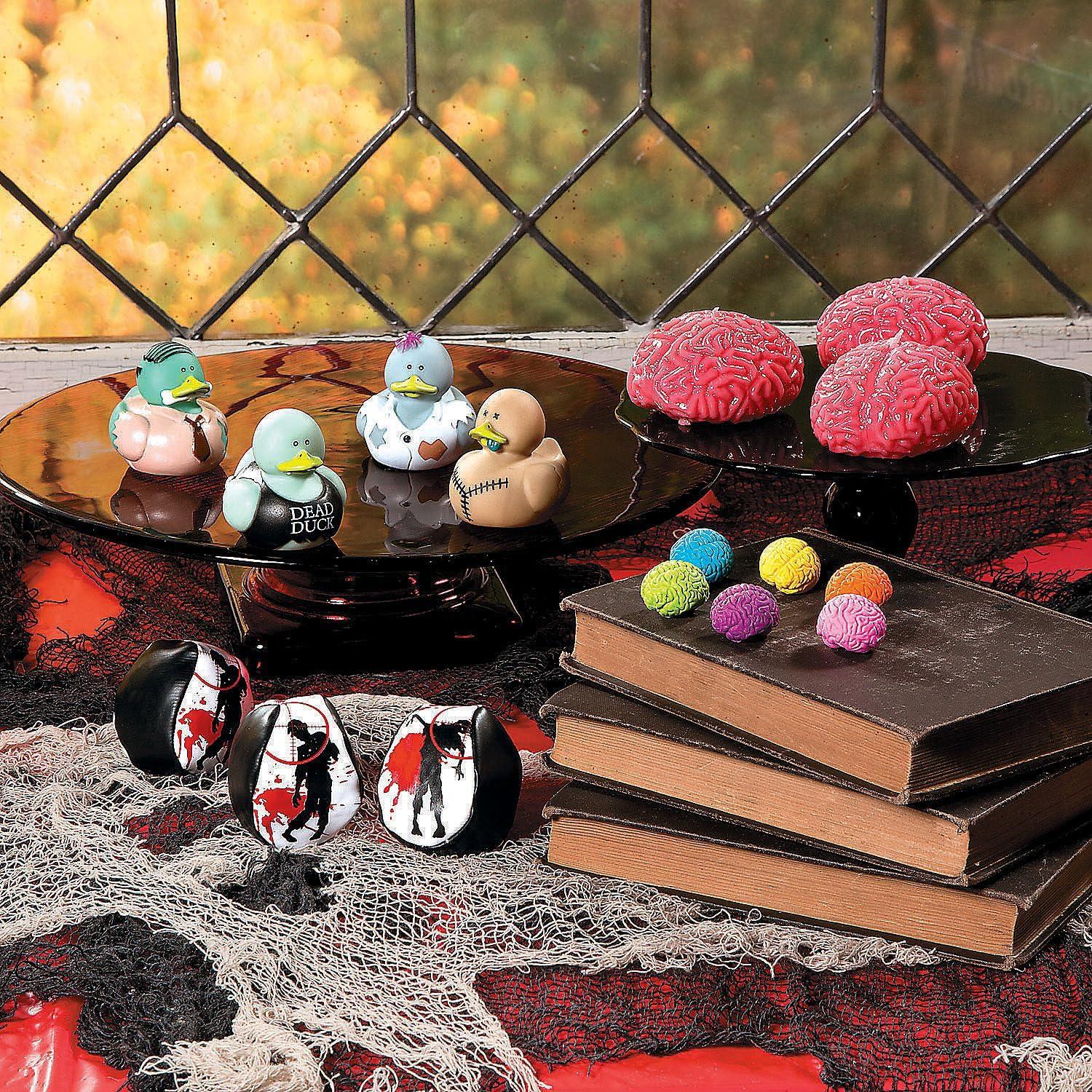 Borradores en forma de cerebro Fun Express - Juego de 24 unidades