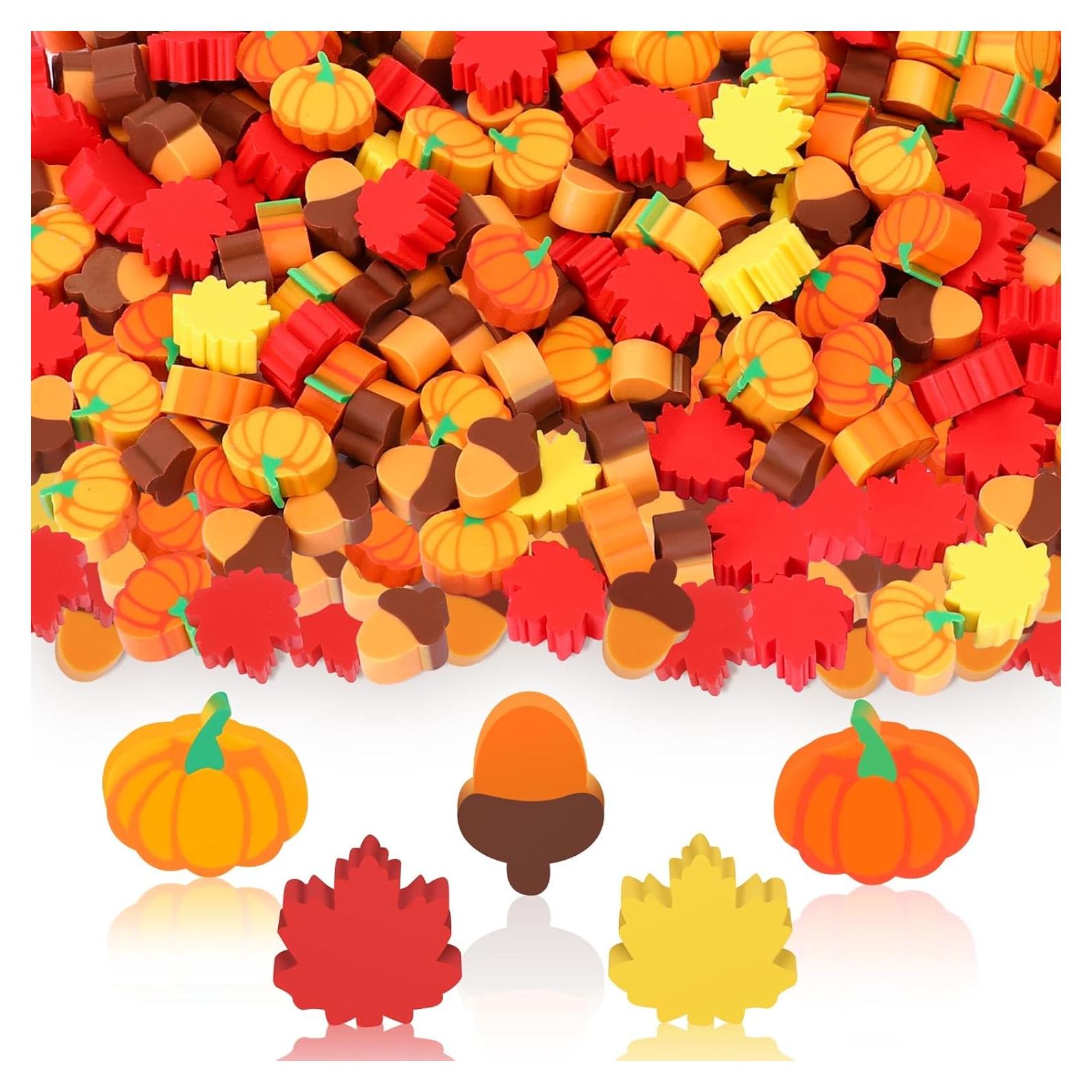 Borradores Mini de Otoño JUNEBRUSHS - 150 Piezas para Niños