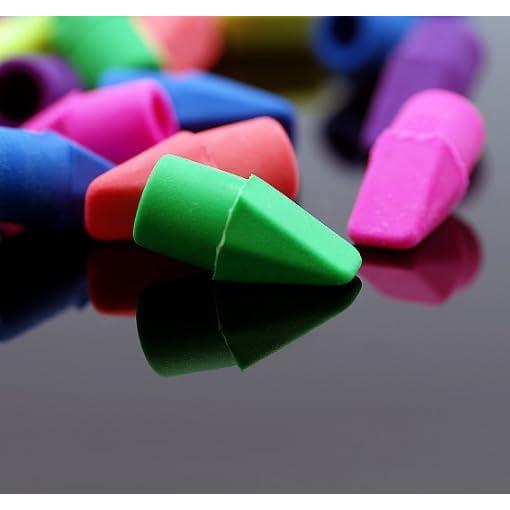 Borradores de lápiz Doiaz - Paquete de 300 Multicolor