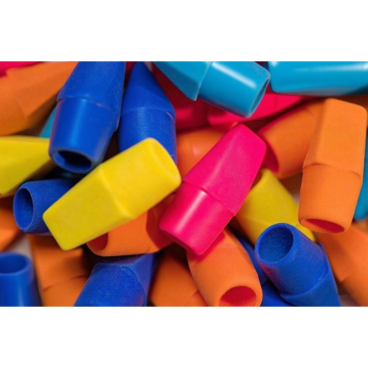 Borradores de lápiz Doiaz - Paquete de 300 Multicolor