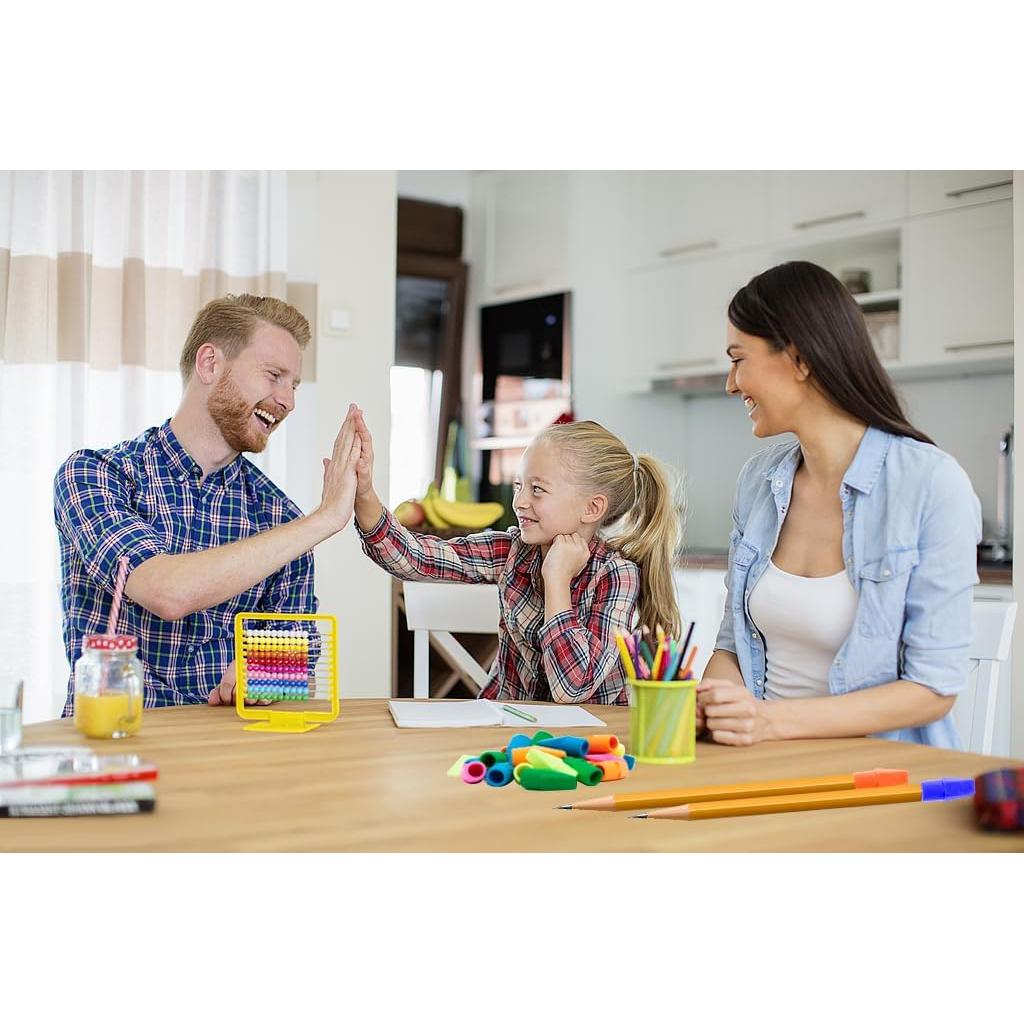 Borradores de lápiz Doiaz - Paquete de 300 Multicolor