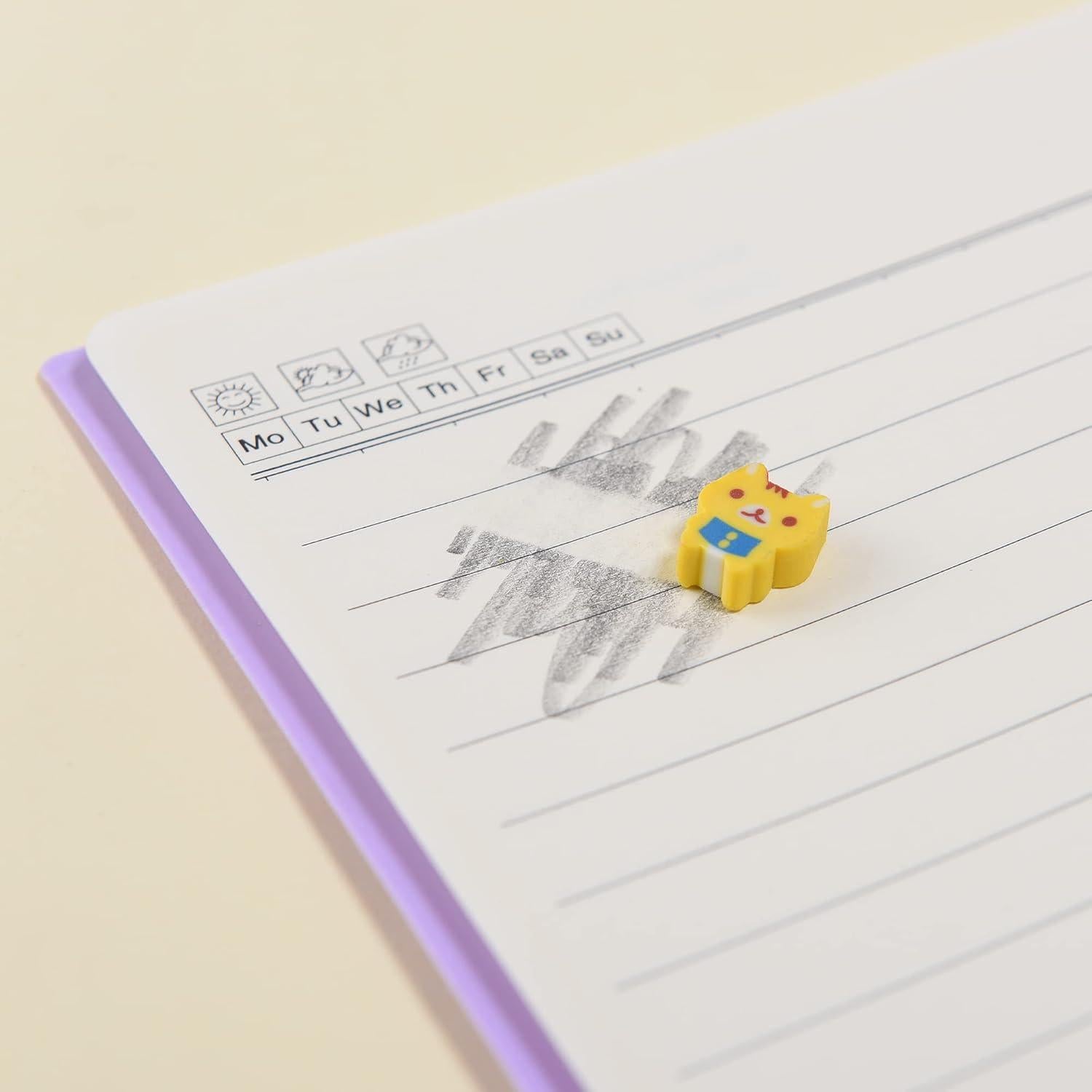 300 Mini Borradores de Animales y Frutas MGTECH 1-1.5 cm