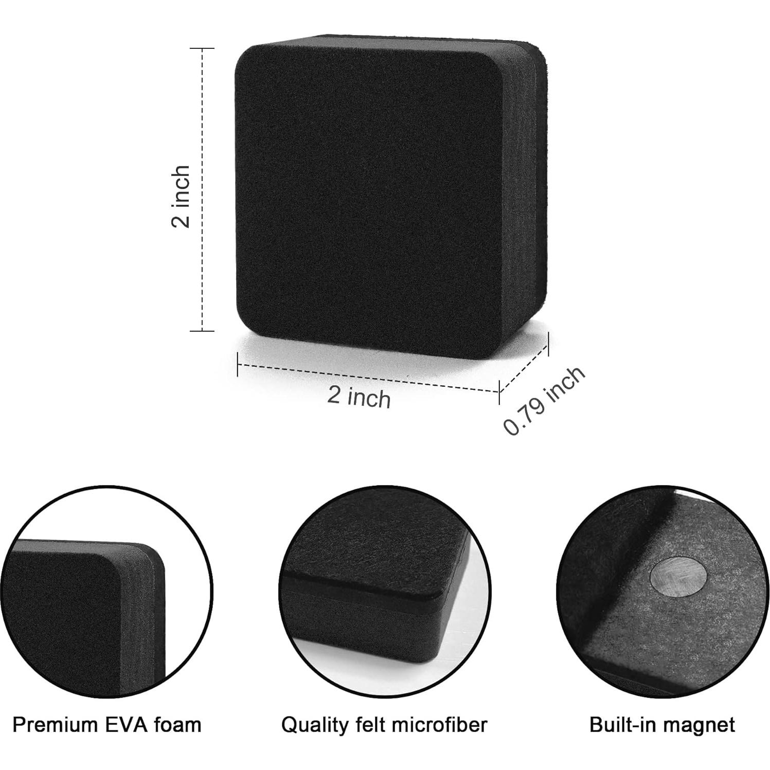 Borradores Magnéticos para Pizarra Blanca IHPUKIDI 48 Unidades