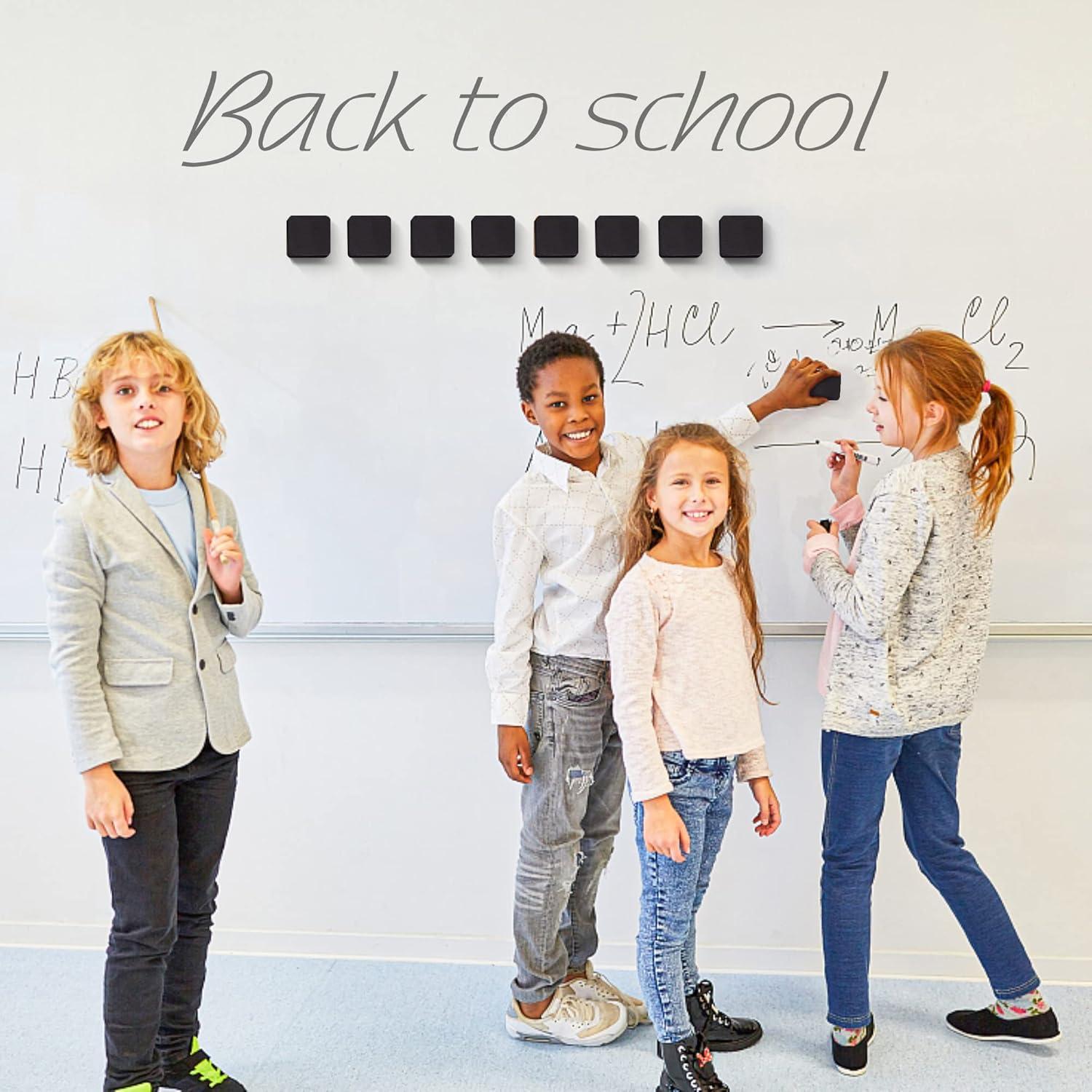 Borradores Magnéticos para Pizarra Blanca IHPUKIDI 48 Unidades