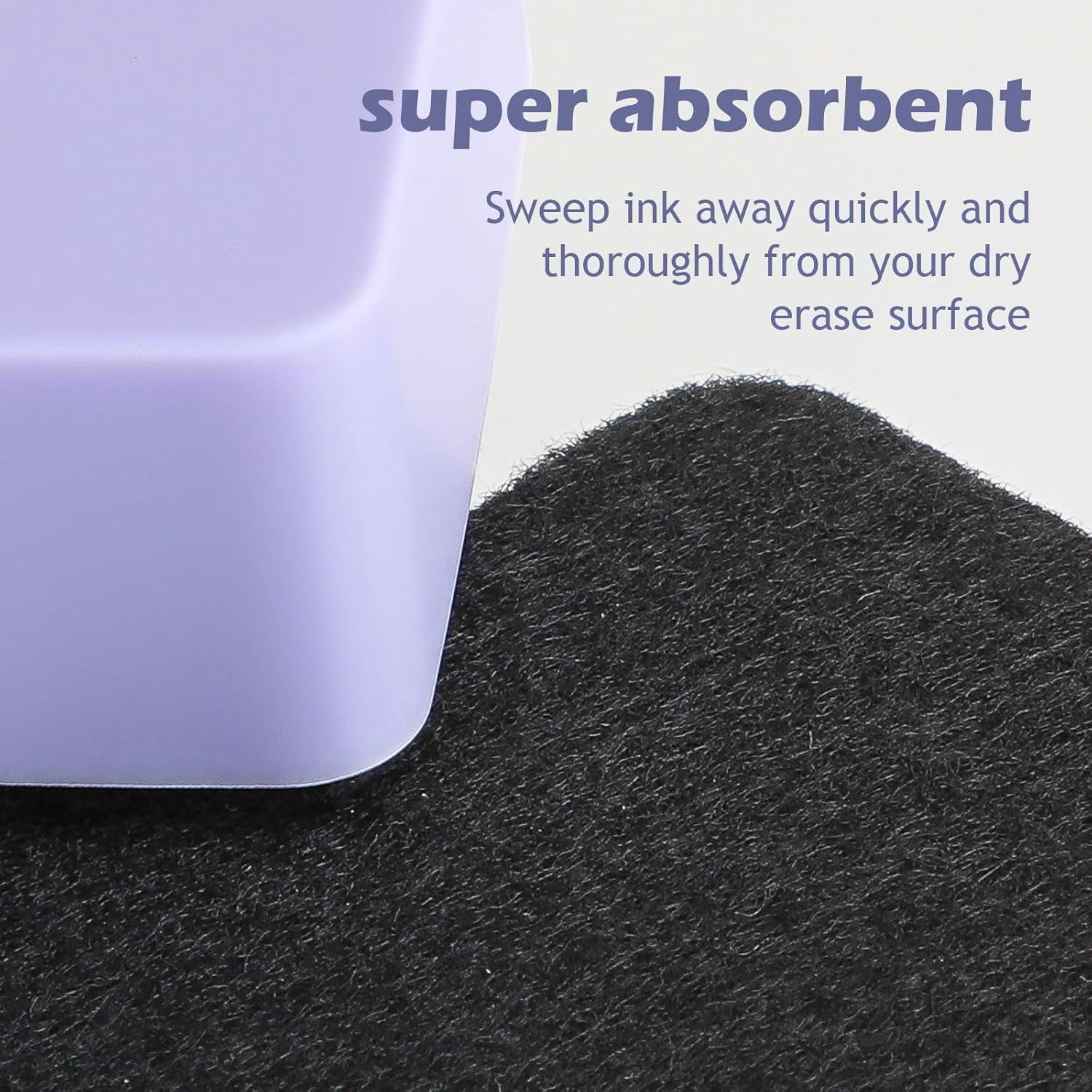 Borradores de Pizarra Blanca Ddaowanx - Paquete de 8 Colores