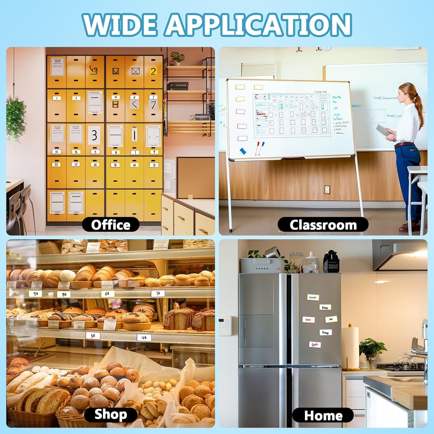 Juego de Marcadores Borrables MAQIHAN con Borradores Magnéticos