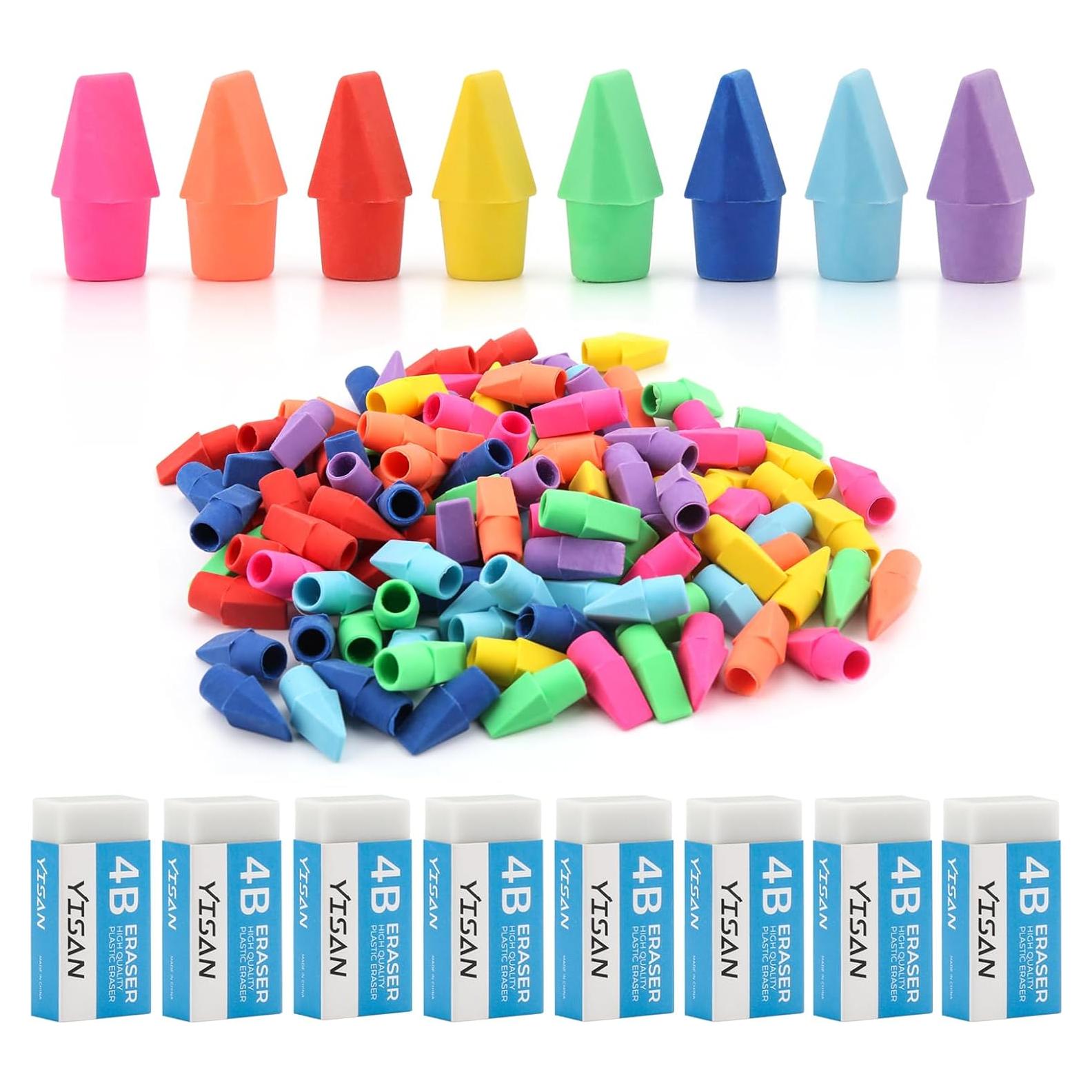 Borradores de Tapa YISAN - Conjunto 88 Piezas, Blanco