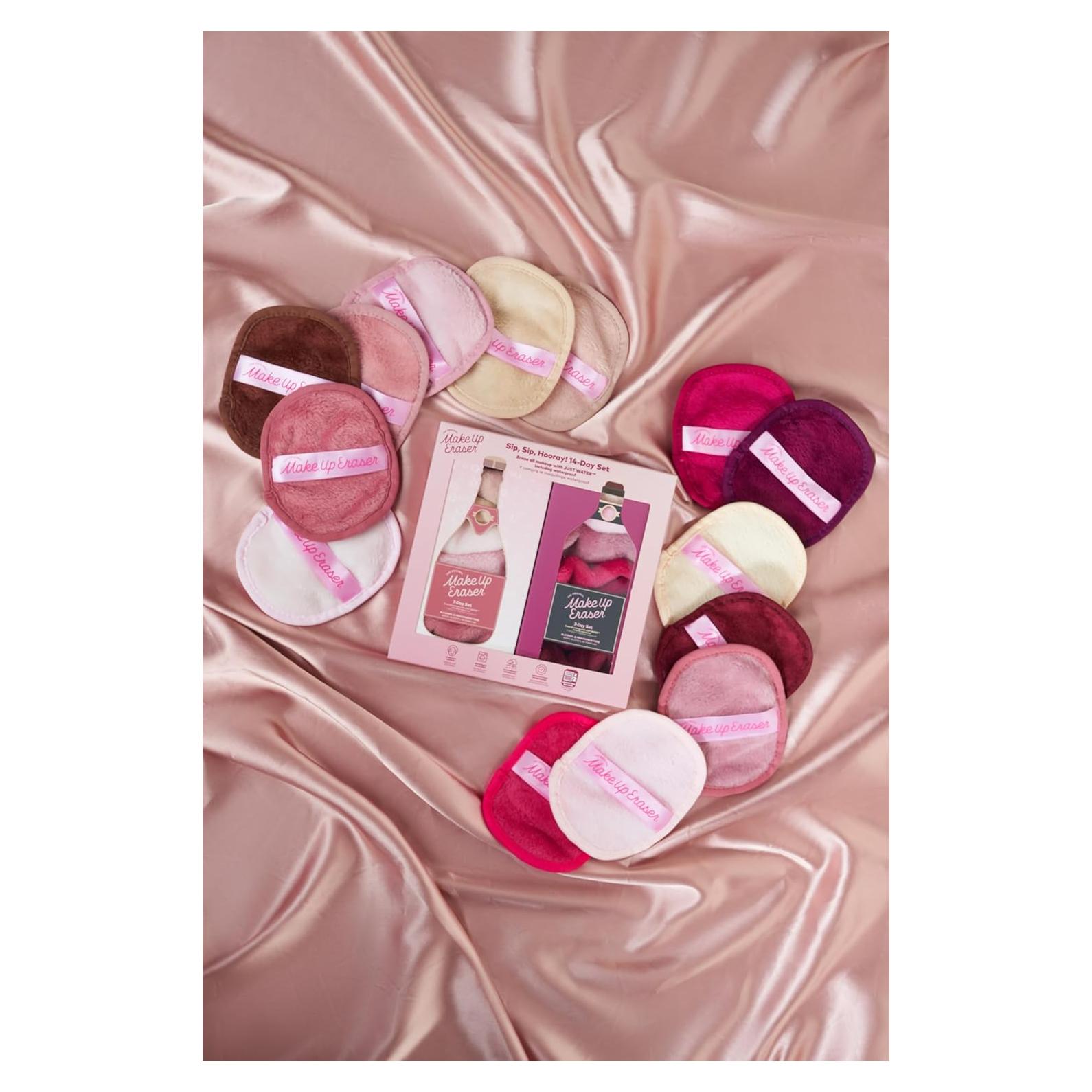 MakeUp Eraser Set de 7 Días - Elimina Maquillaje con Agua