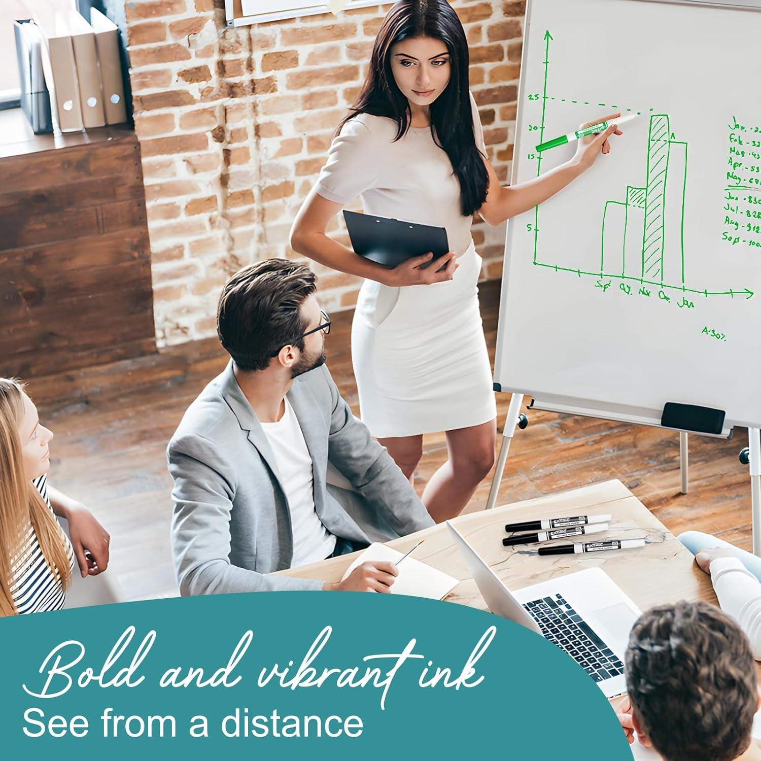 Juego de Marcadores Borrables Fina EXTRIC 7 Piezas Multicolor