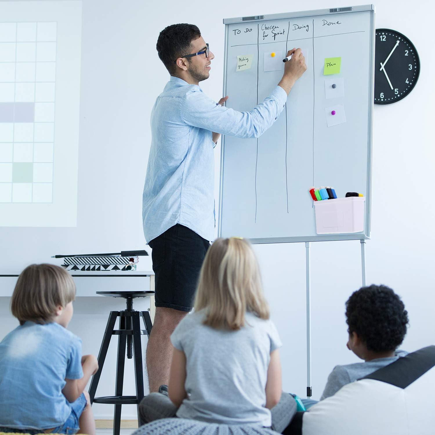 Soporte Magnético con 10 Marcadores Borrables Boao