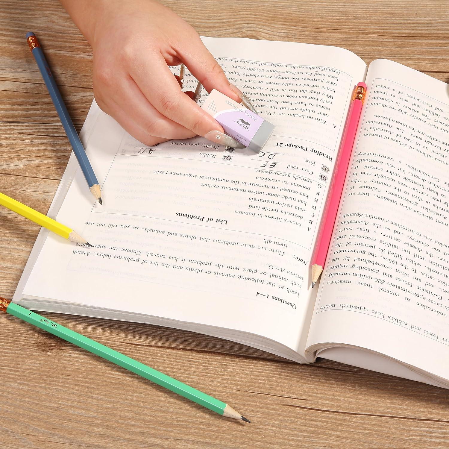 Lápices #2 HB Mr. Pen, Paquete de 10, Mina Negra, Madera