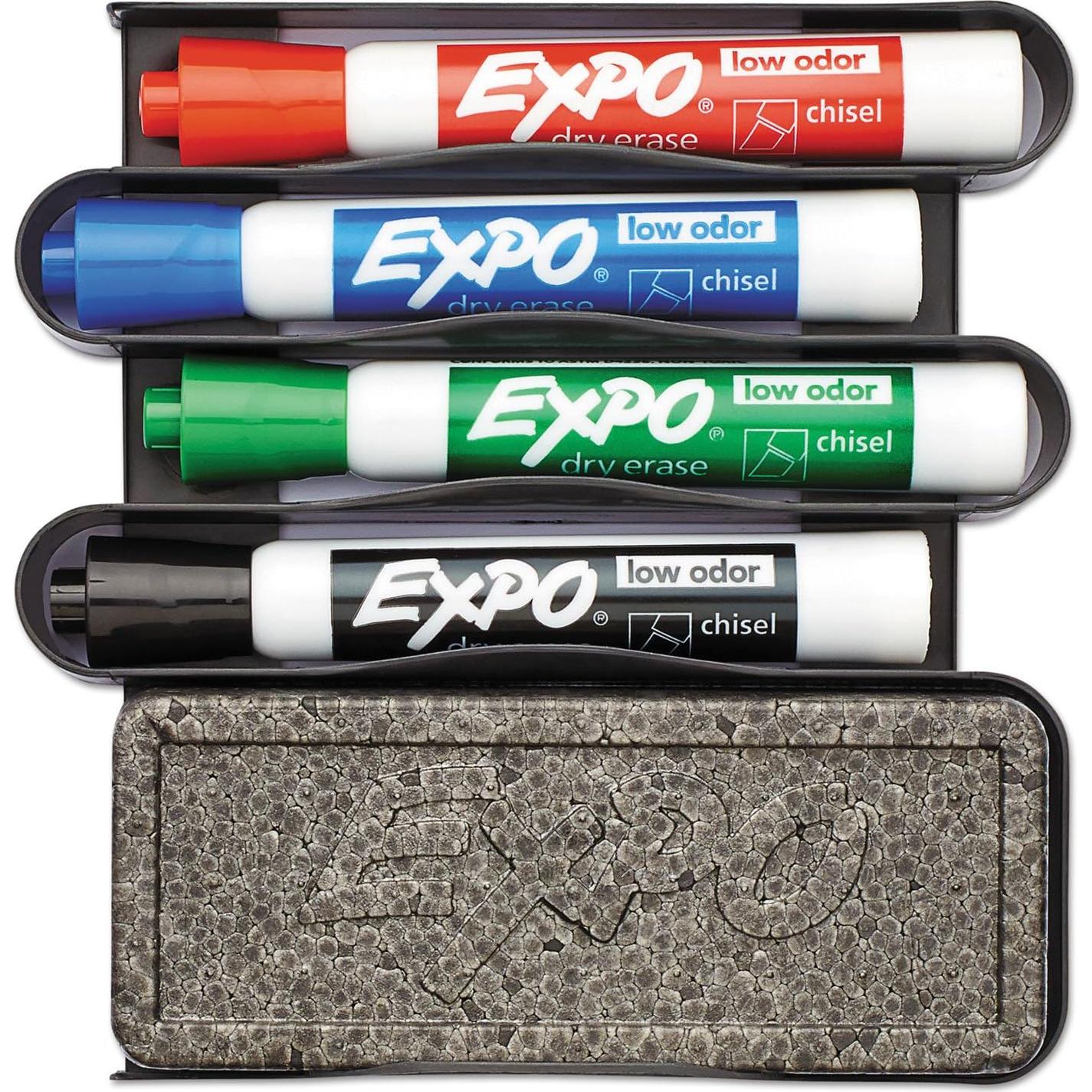 Carro de Pizarra Montable Expo con 4 Marcadores y Borrador