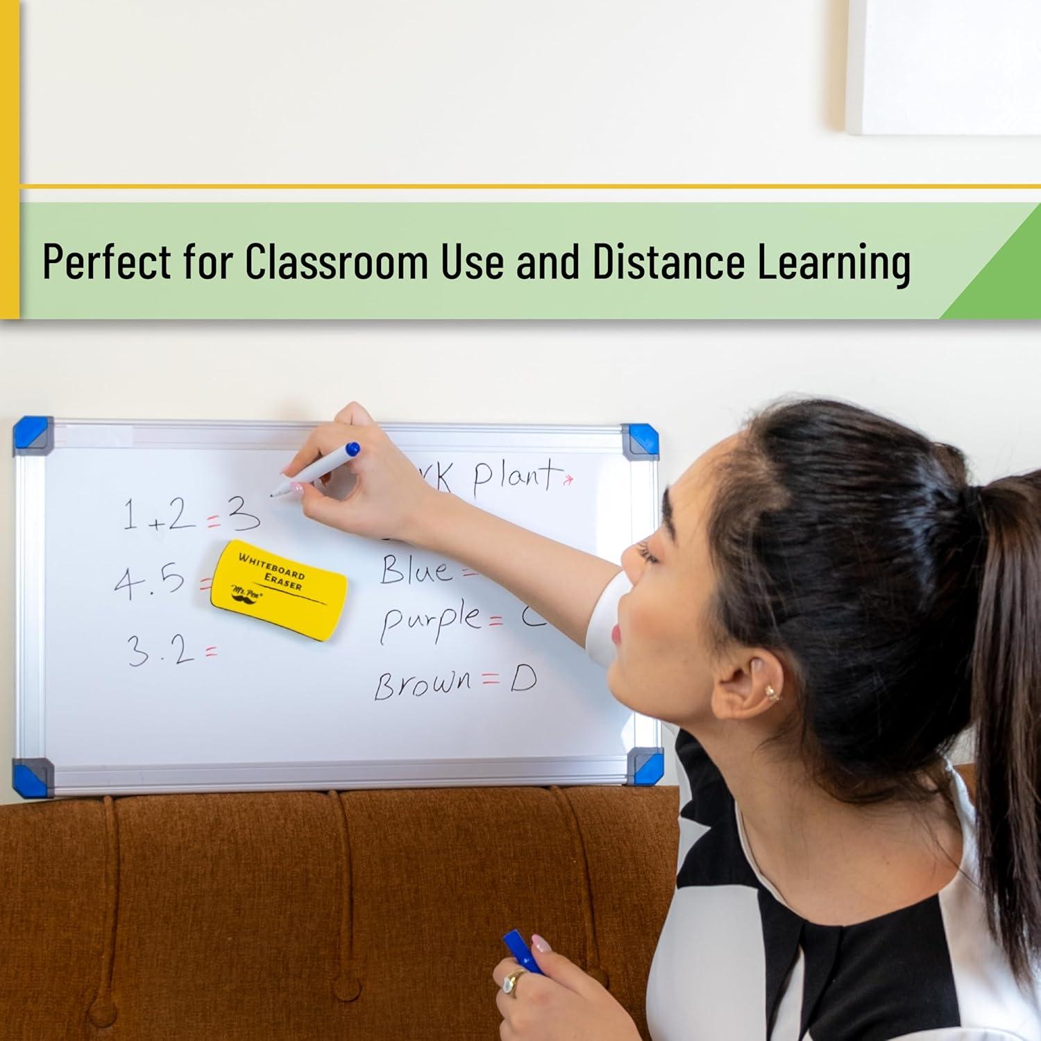 Borradores Magnéticos para Pizarra Blanca Mr. Pen - Paquete de 8