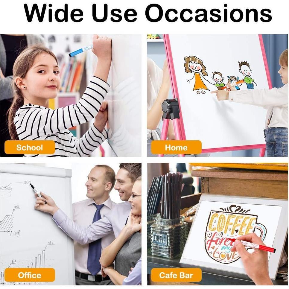 Marcadores de Borrado en Seco Shuttle Art, 20 Colores Punta Fina