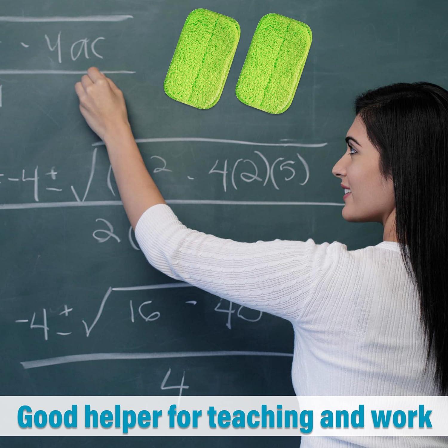 Borrador de Pizarra Microfibra OSOPOLA 2 Pcs Reutilizables