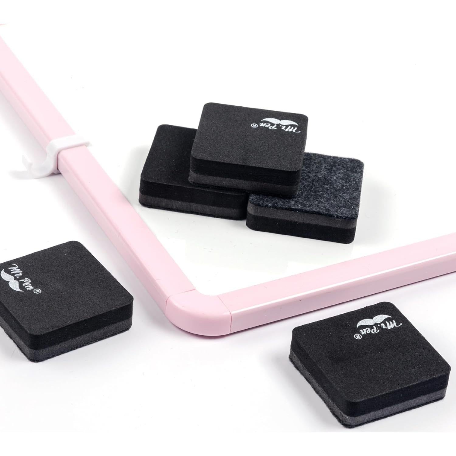 Borrador Magnético de Pizarra Blanca Mr. Pen, Set de 24