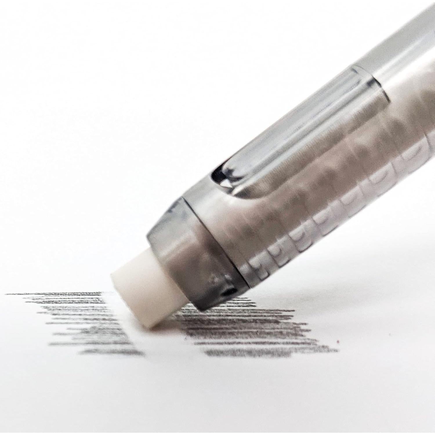 Paquete de 4 Gomas de Borrar Retráctiles June Gold - Vinilo Blanco