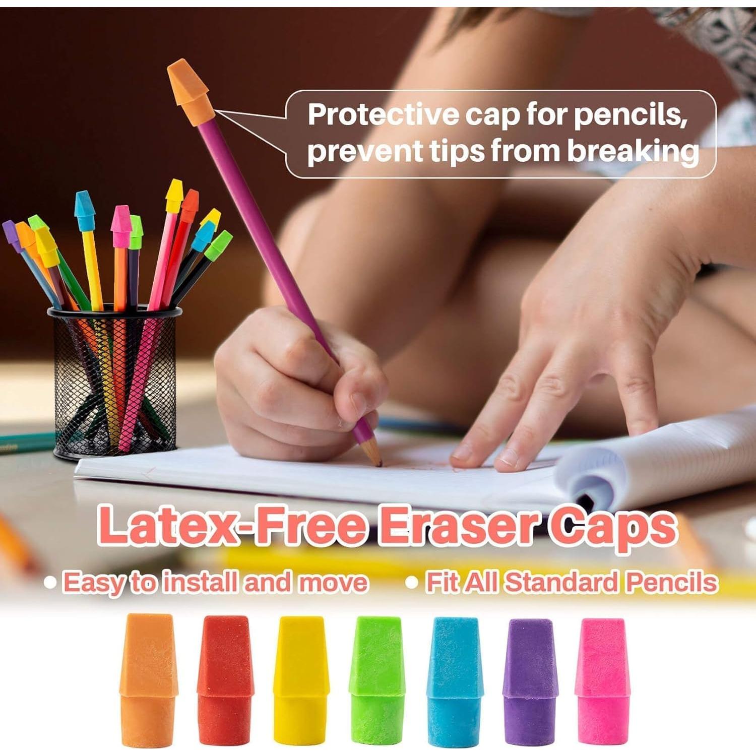 Borradores de Capuchón Sukh - 100 Unidades Sin Látex