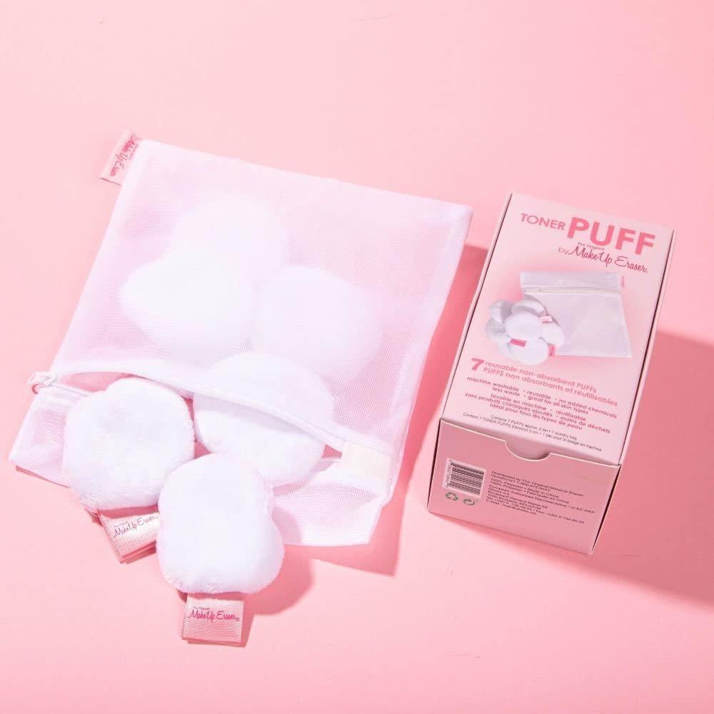 Set de 7 Puffs Reutilizables Makeup Eraser - Lavables a Máquina