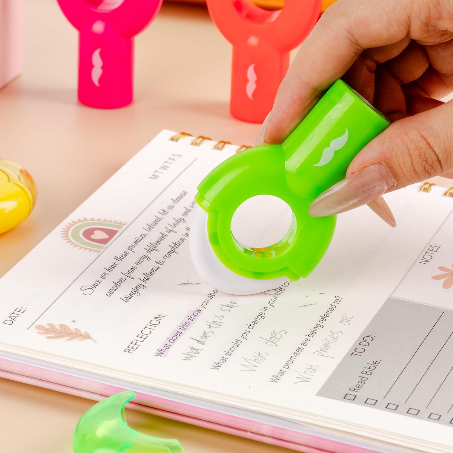 Sacapuntas y Borrador Mr. Pen, Paquete de 6, Manual, Colorido