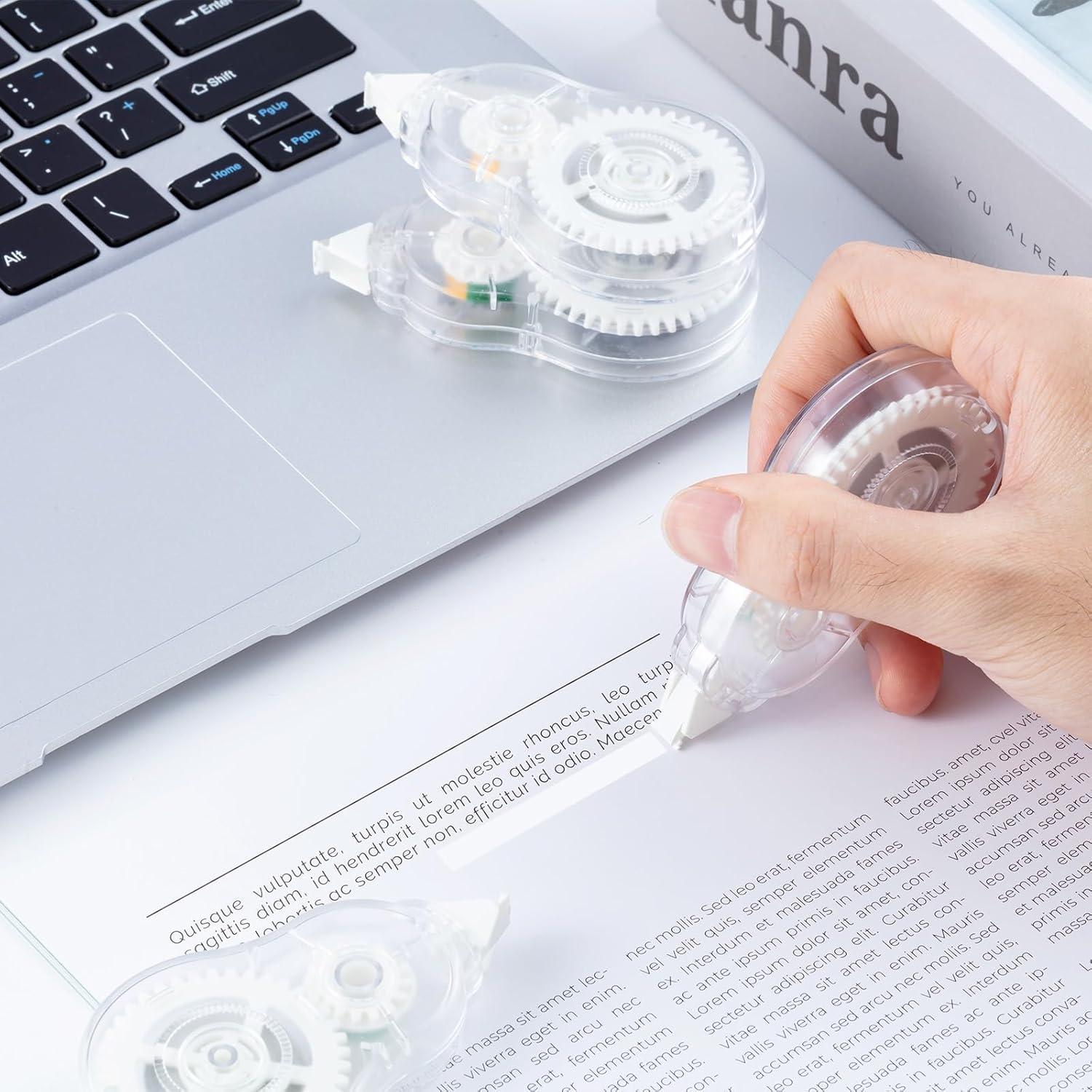 Cinta Correctora M&G 6 Piezas 72M Rápido Secado Ergonómica