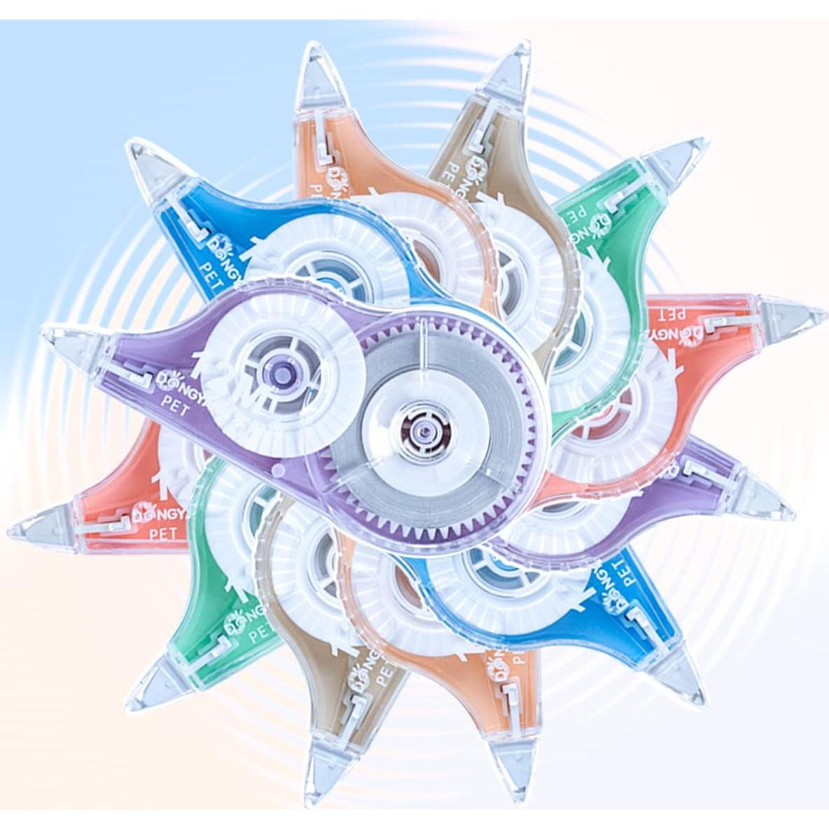 Cinta Correctora DOSEWART 12 Dispensadores 12mx5mm Colores