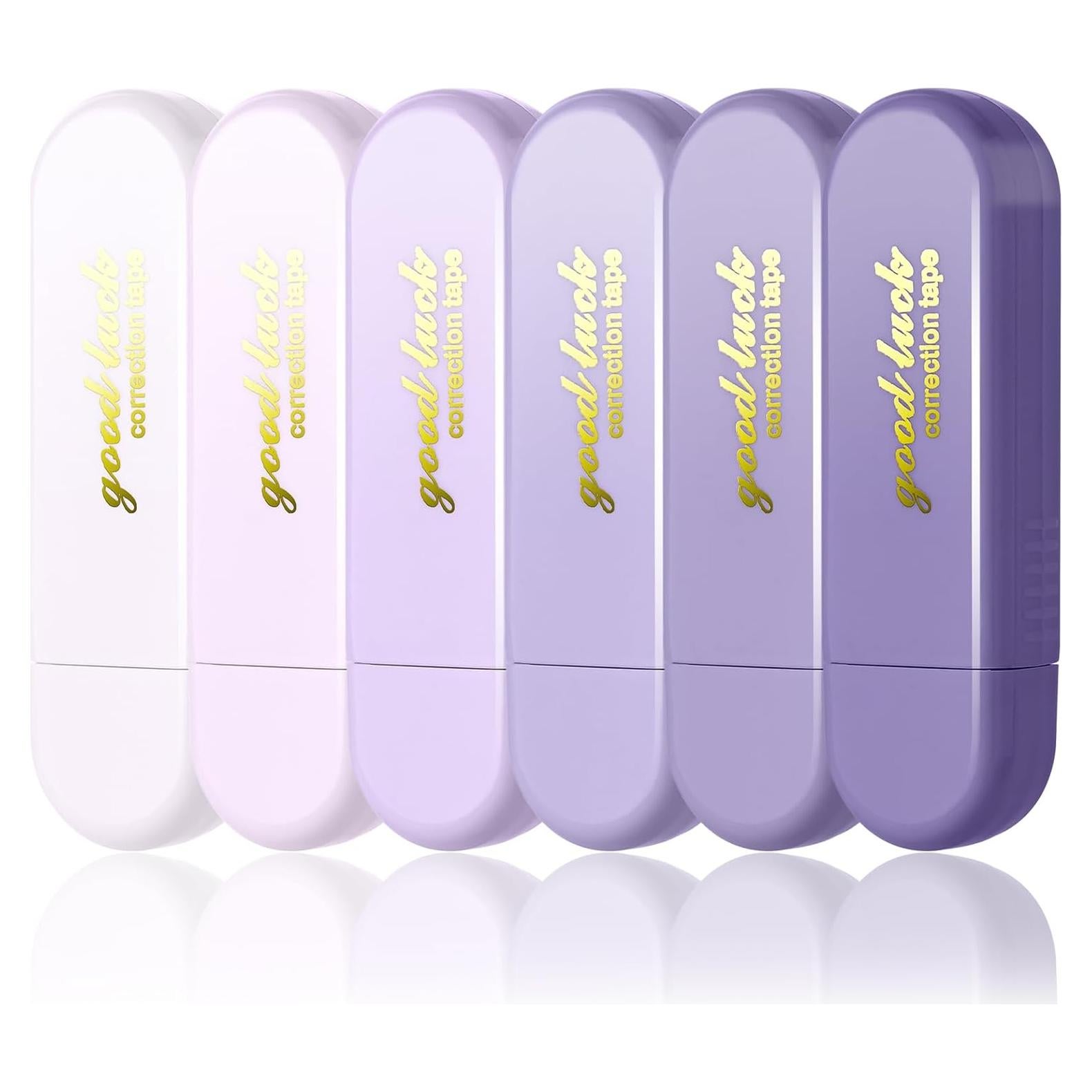 Cinta Correctora Estética Valtiner 6 Piezas Blanca 0.51 cm