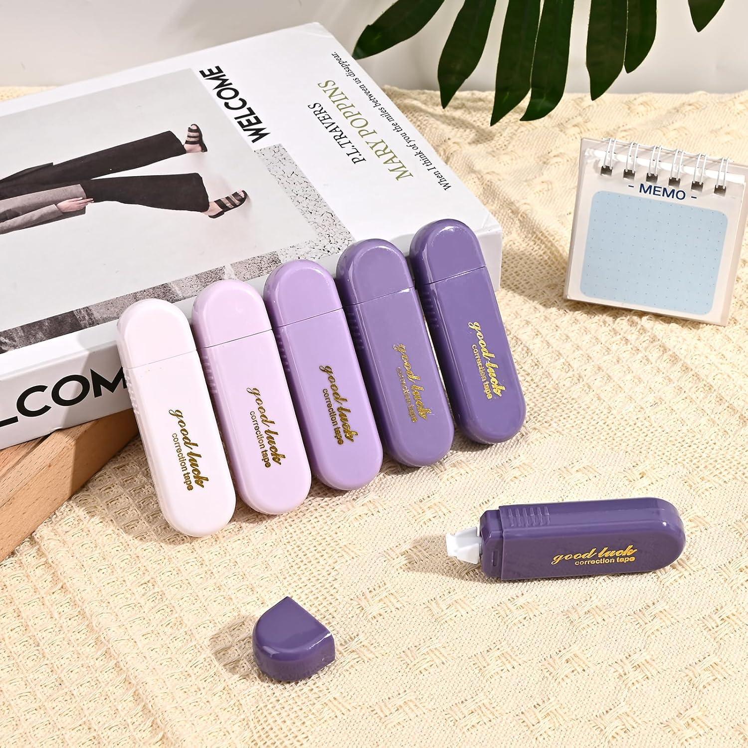 Cinta Correctora Estética Valtiner 6 Piezas Blanca 0.51 cm