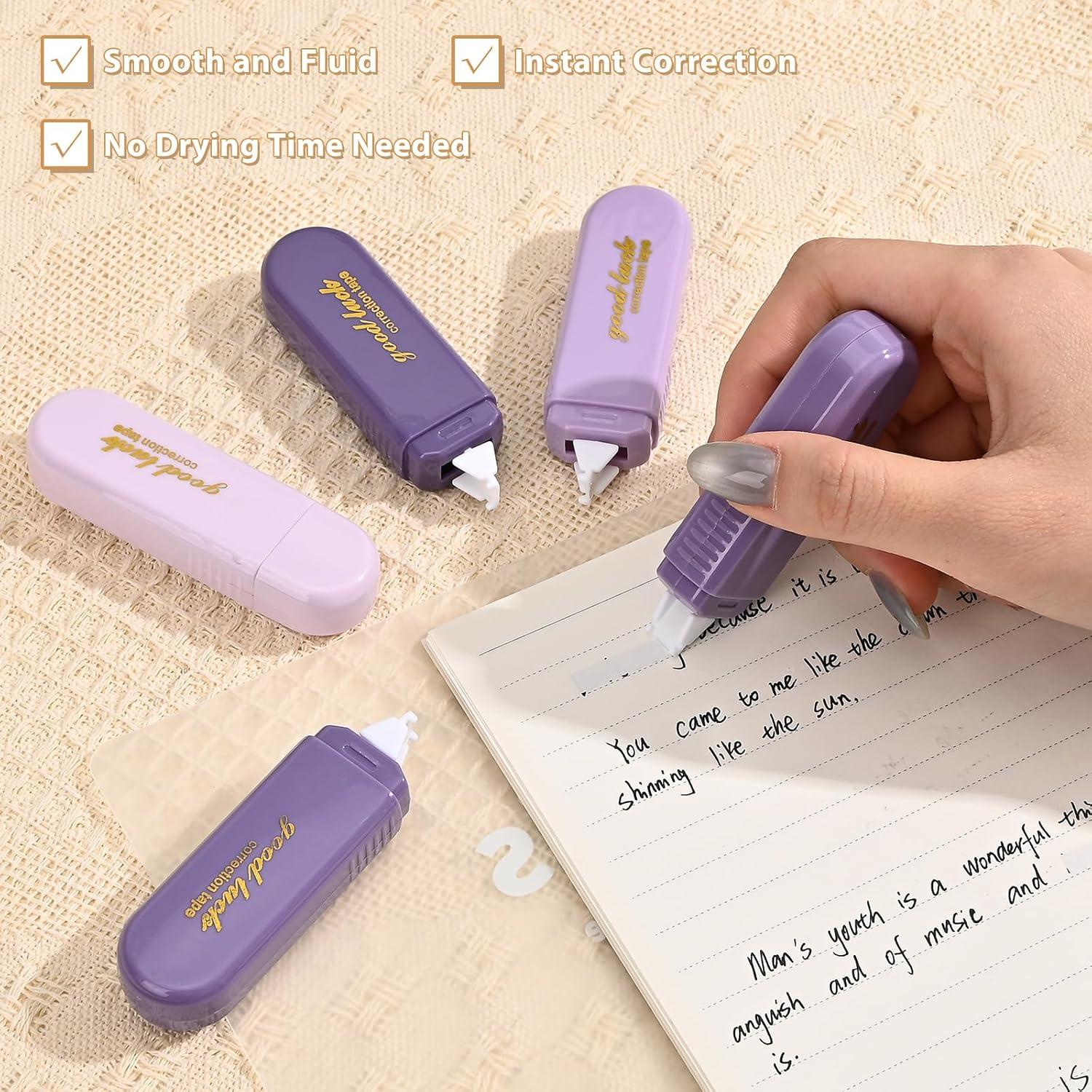 Cinta Correctora Estética Valtiner 6 Piezas Blanca 0.51 cm