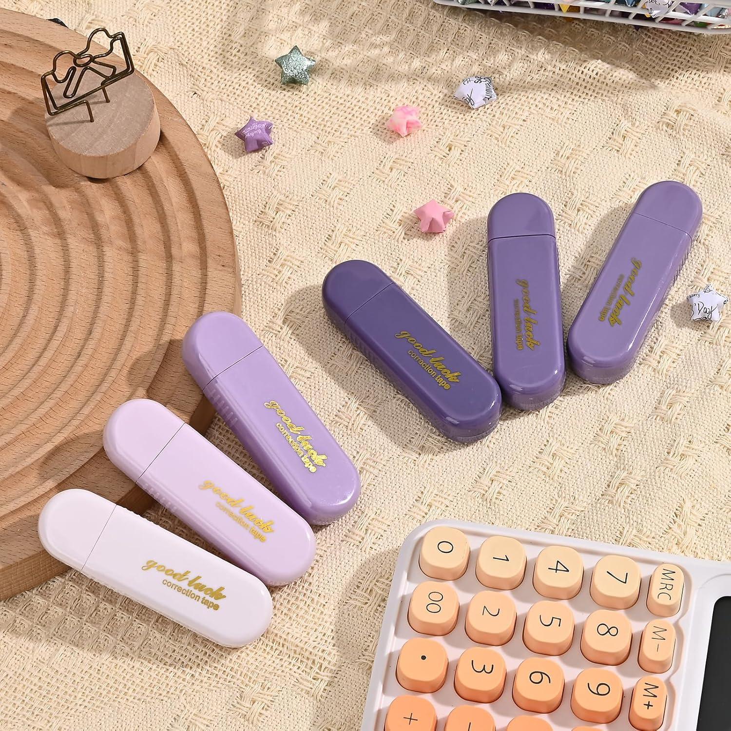 Cinta Correctora Estética Valtiner 6 Piezas Blanca 0.51 cm