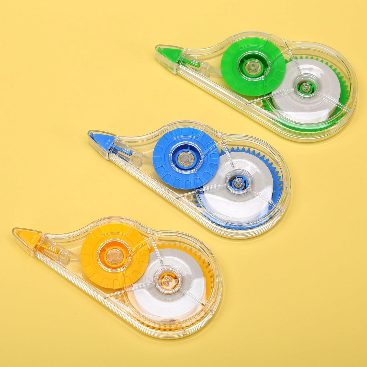 Cinta Correctora Blanca Jovanssen 12 Metros - Paquete de 12