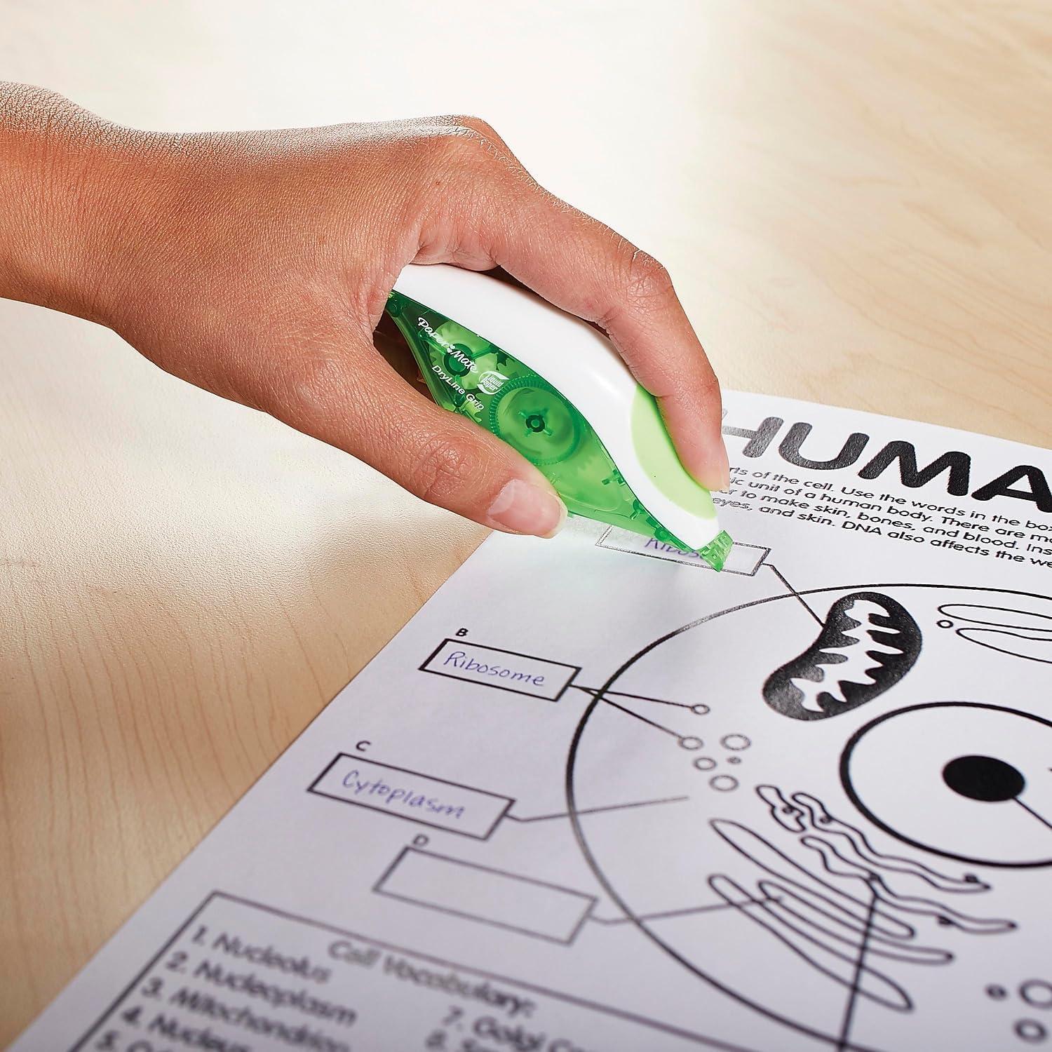 Cinta Correctora Liquid Paper DryLine Grip 2 Contadores