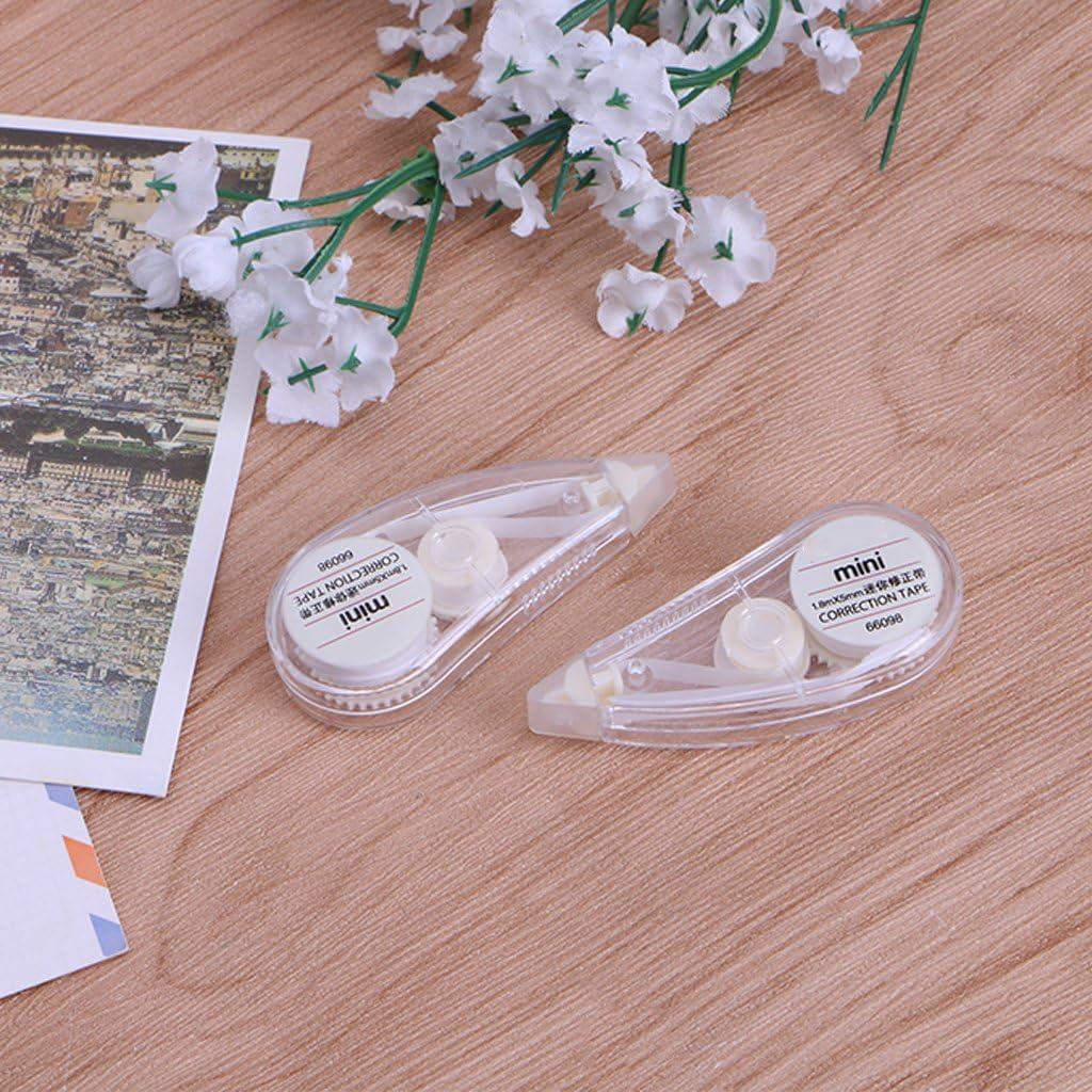Cinta Correctora Mini Rodillo 2Pcs Maybenice Oficina Escolar