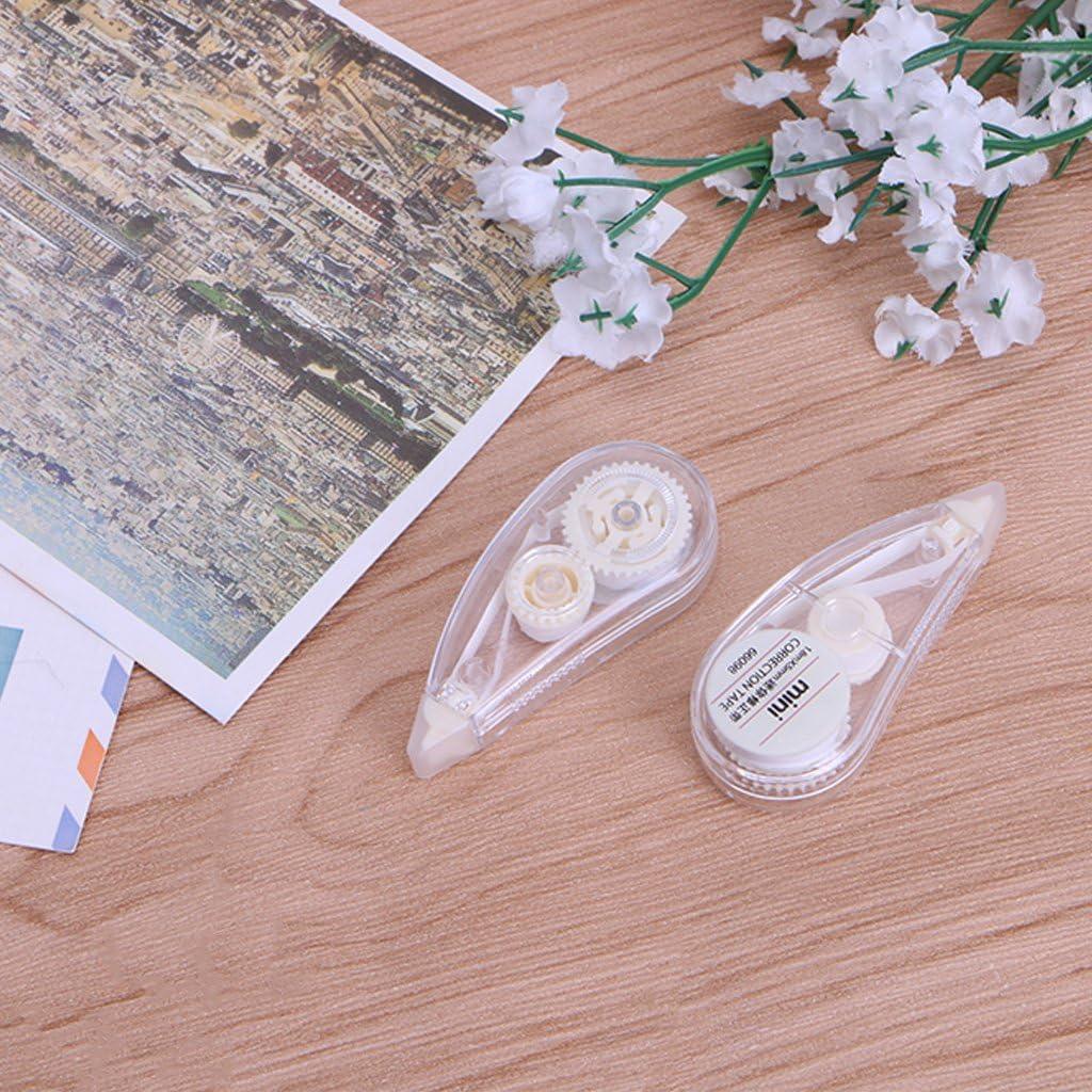 Cinta Correctora Mini Rodillo 2Pcs Maybenice Oficina Escolar