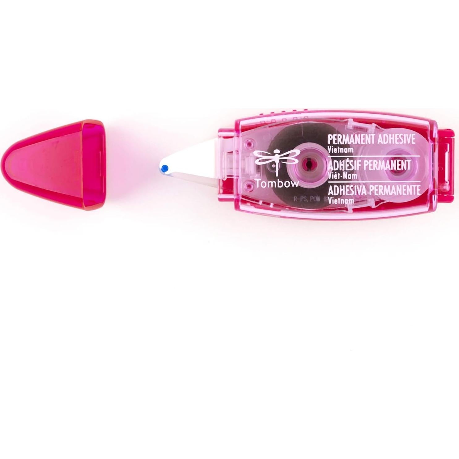 Cinta de Pegamento Mini Tombow 62140, Paquete de 3 Aplicadores